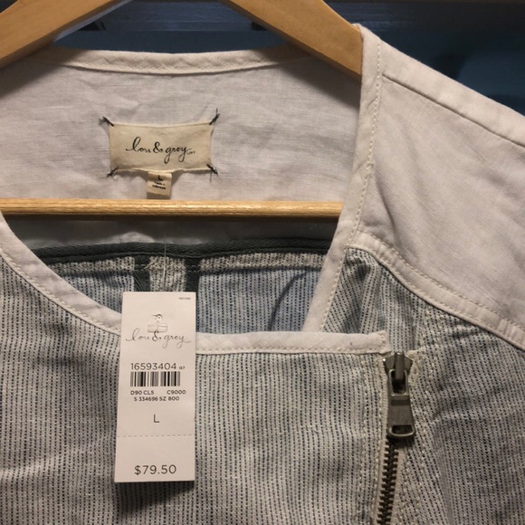 NWT Lou and Grey Linen Jacket - Picture 5 of 5